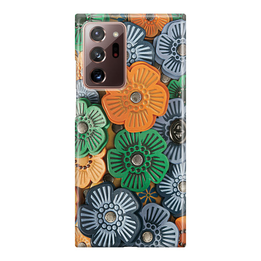 Tea Rose Applique Galaxy Note 20 Ultra Case