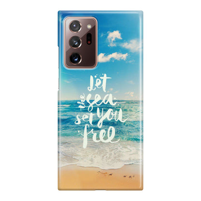 The Sea Set You Free Galaxy Note 20 Ultra Case