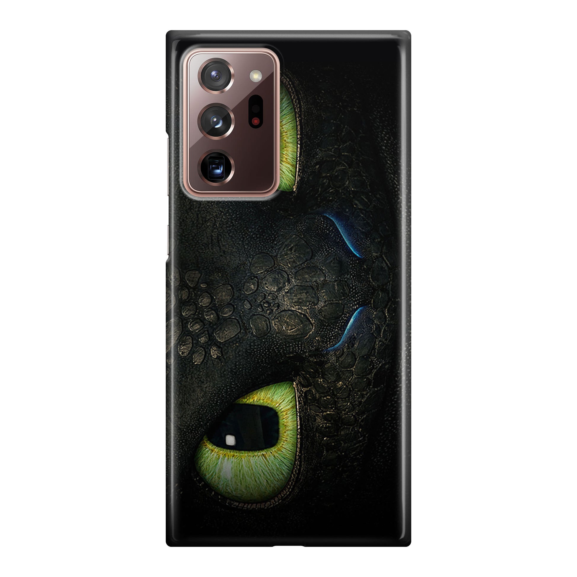 Toothless Dragon Eyes Close Up Galaxy Note 20 Ultra Case