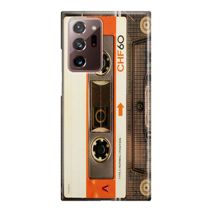 Vintage Audio Cassette Galaxy Note 20 Ultra Case