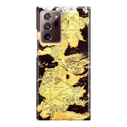 Westeros Map Galaxy Note 20 Ultra Case