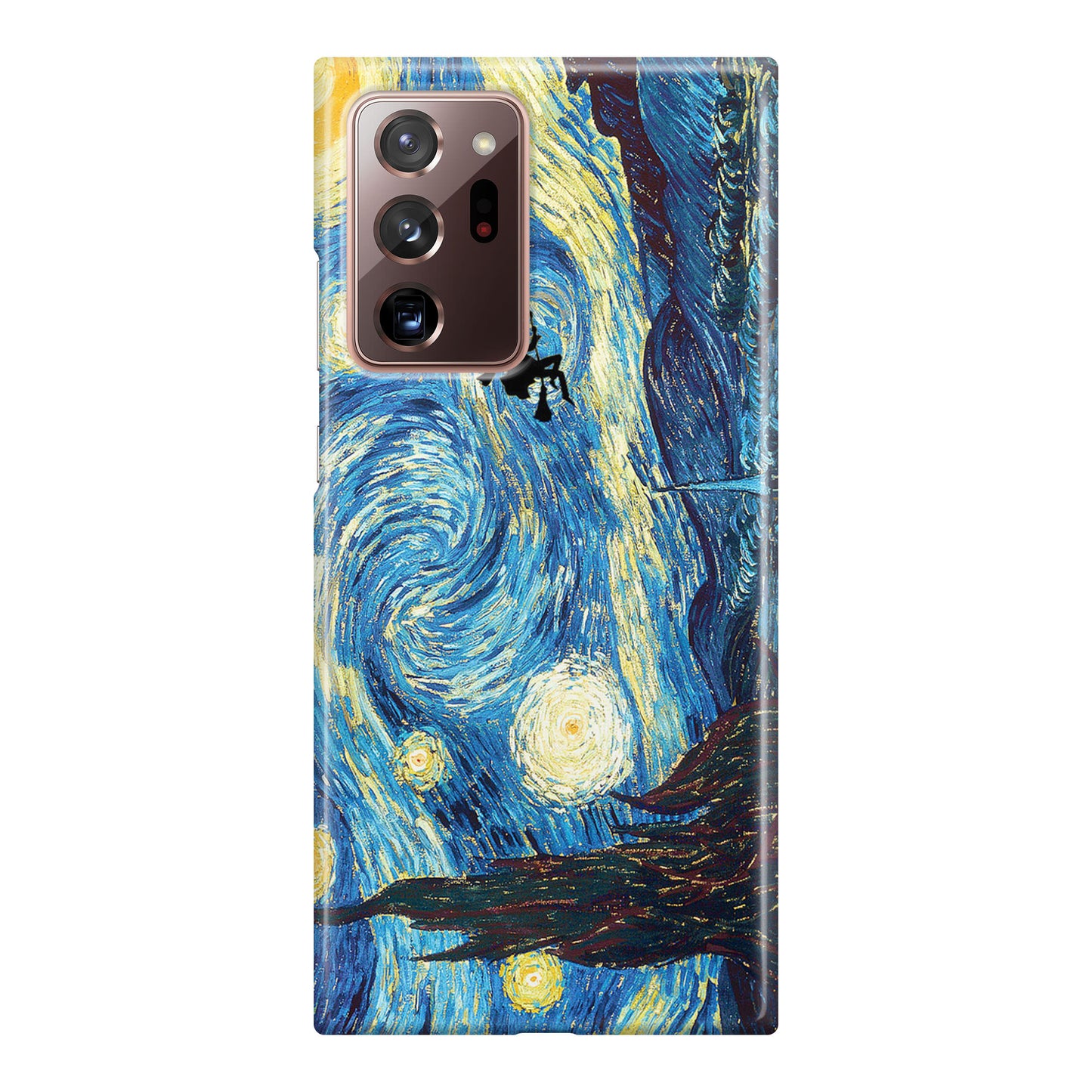 Witch on The Starry Night Sky Galaxy Note 20 Ultra Case