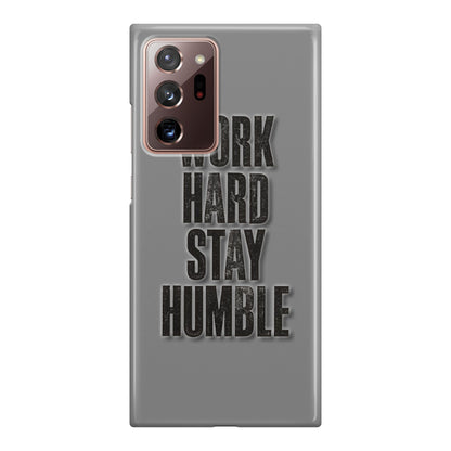 Work Hard Stay Humble Galaxy Note 20 Ultra Case