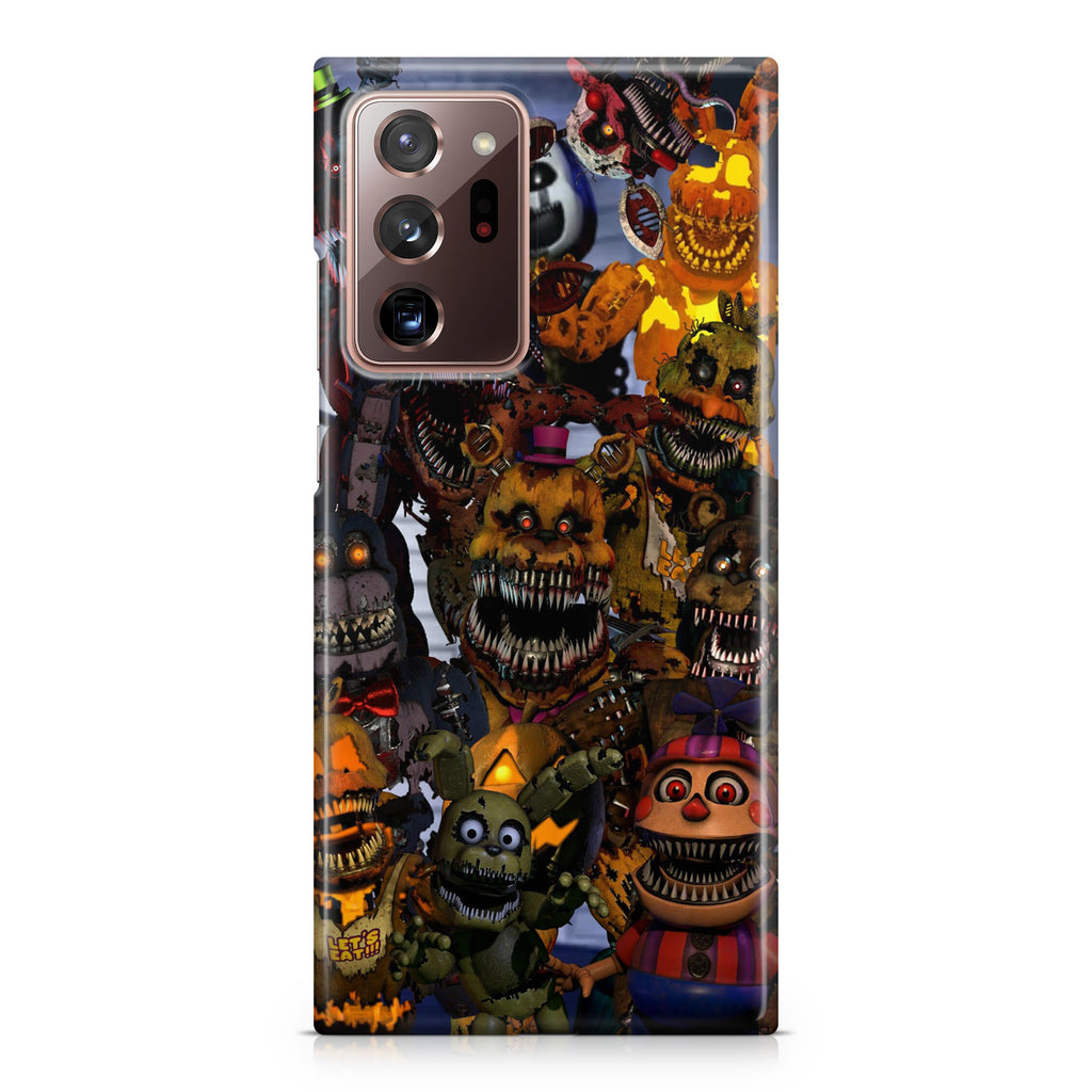 Five Nights at Freddy's Scary Characters Galaxy Note 20 Ultra Case