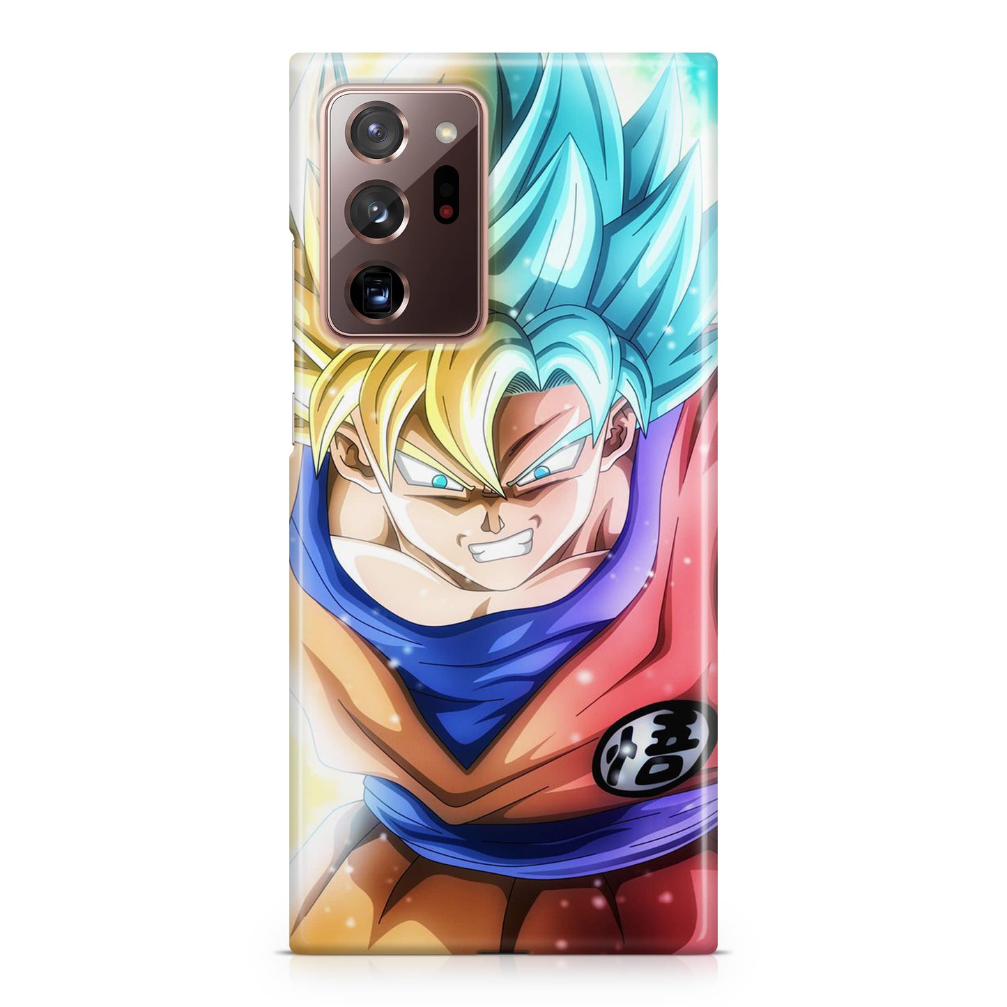 Goku SSJ 1 to SSJ Blue Galaxy Note 20 Ultra Case