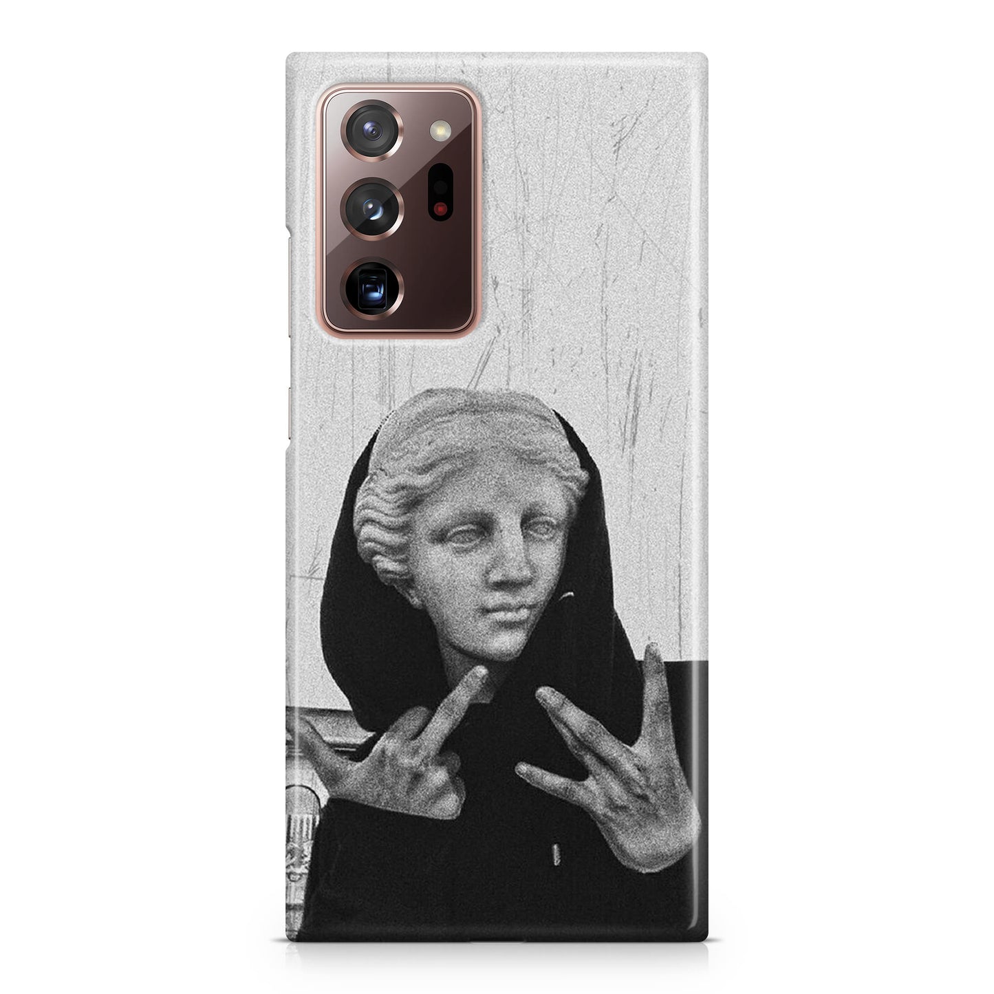 Greek Statue Wearing Hoodie Galaxy Note 20 Ultra Case