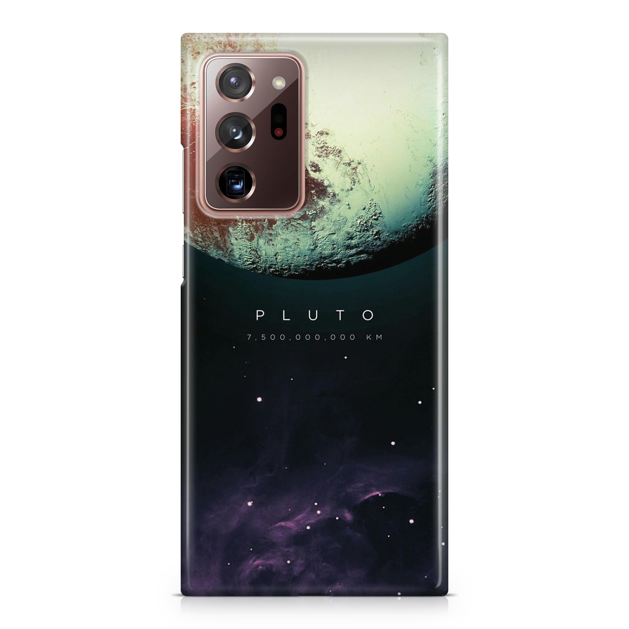Planet Pluto Galaxy Note 20 Ultra Case