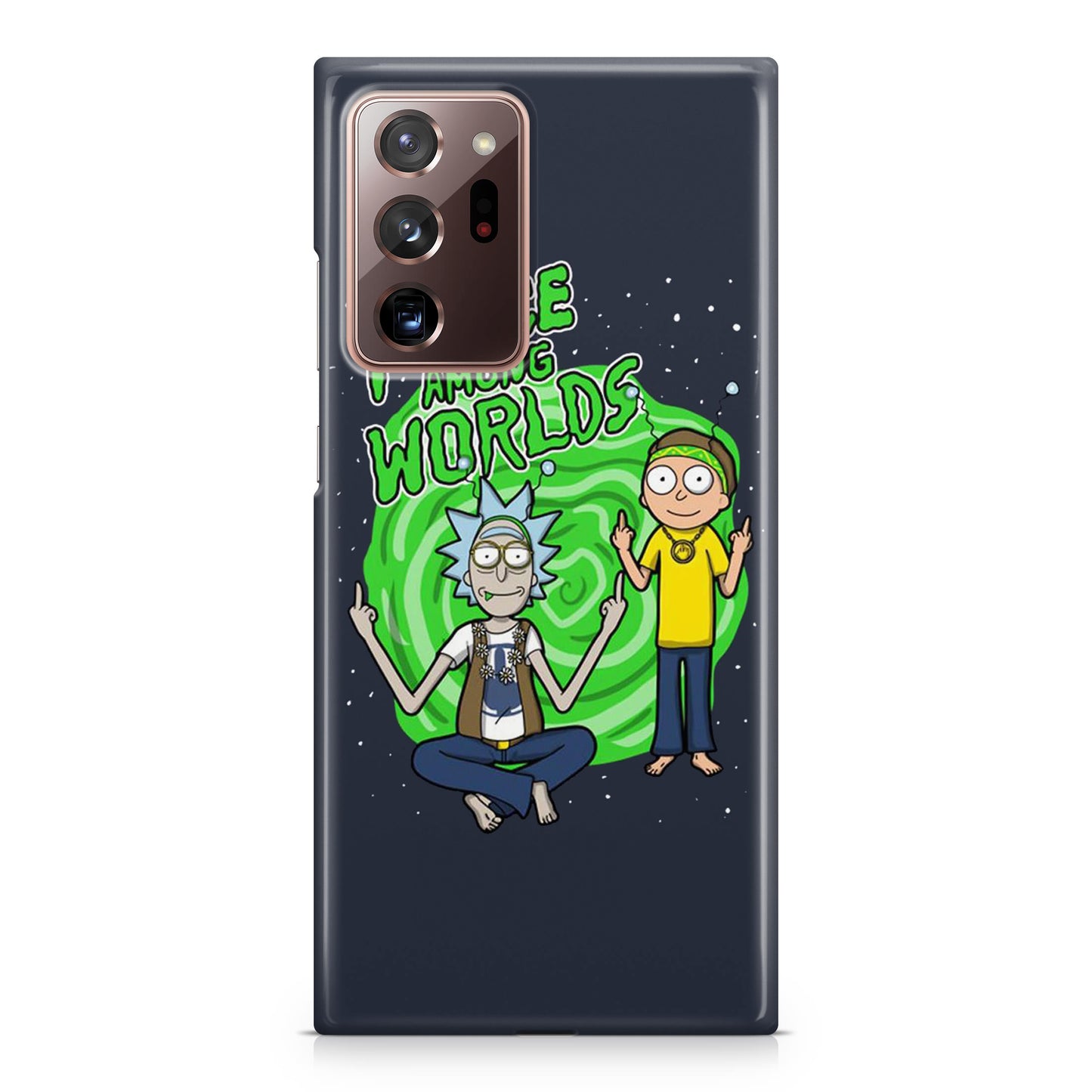 Rick And Morty Peace Among Worlds Galaxy Note 20 Ultra Case