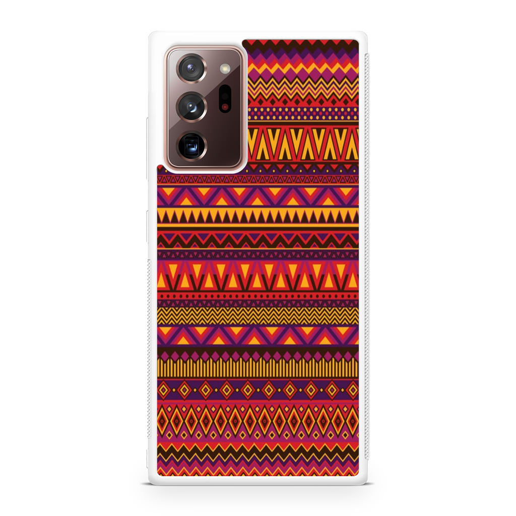 African Aztec Pattern Galaxy Note 20 Ultra Case