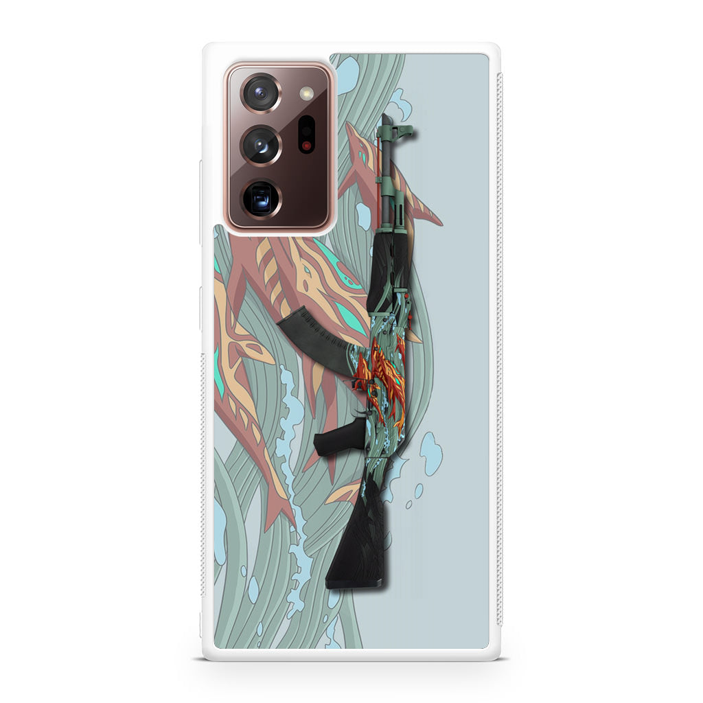 AK-47 Aquamarine Revenge Galaxy Note 20 Ultra Case