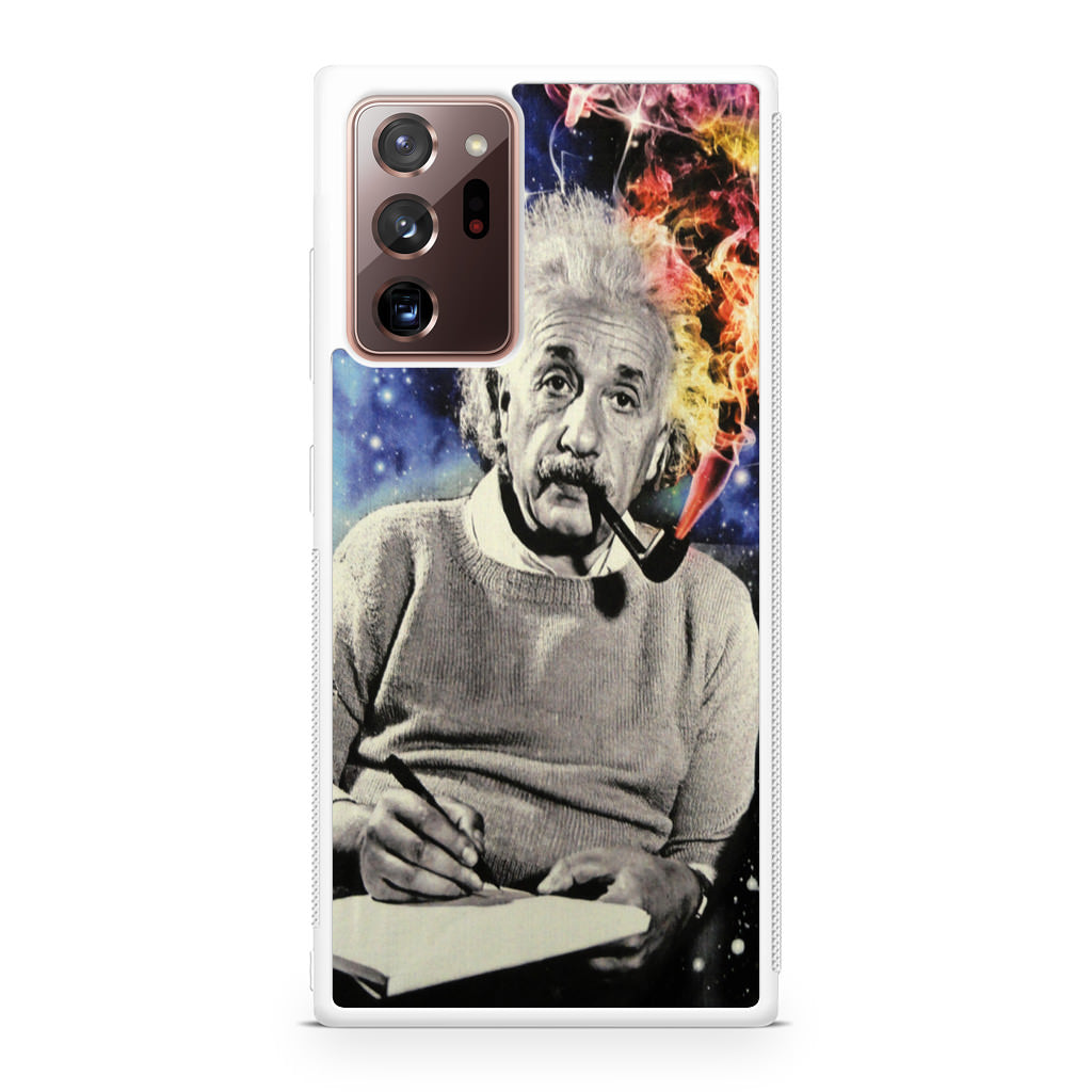 Albert Einstein Smoking Galaxy Note 20 Ultra Case