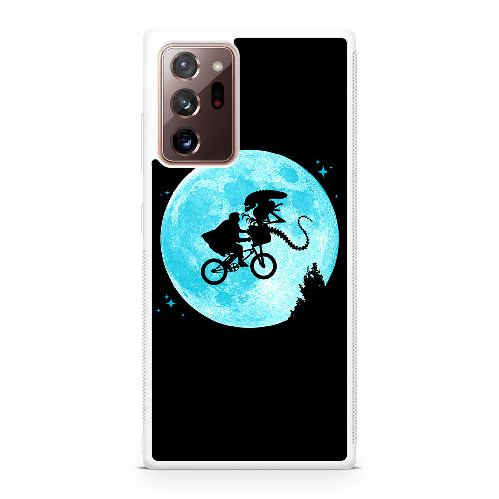 Alien Bike to the Moon Galaxy Note 20 Ultra Case