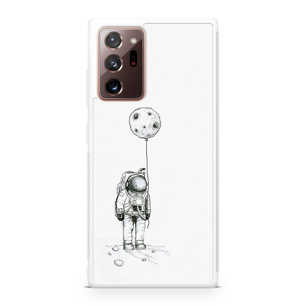 Astronaut Moon Balloon Galaxy Note 20 Ultra Case