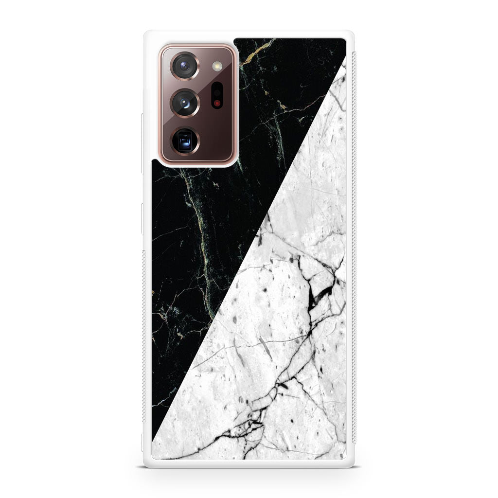 B&W Marble Galaxy Note 20 Ultra Case