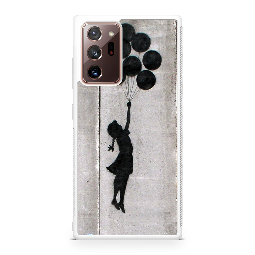 Banksy Girl With Balloons Galaxy Note 20 Ultra Case