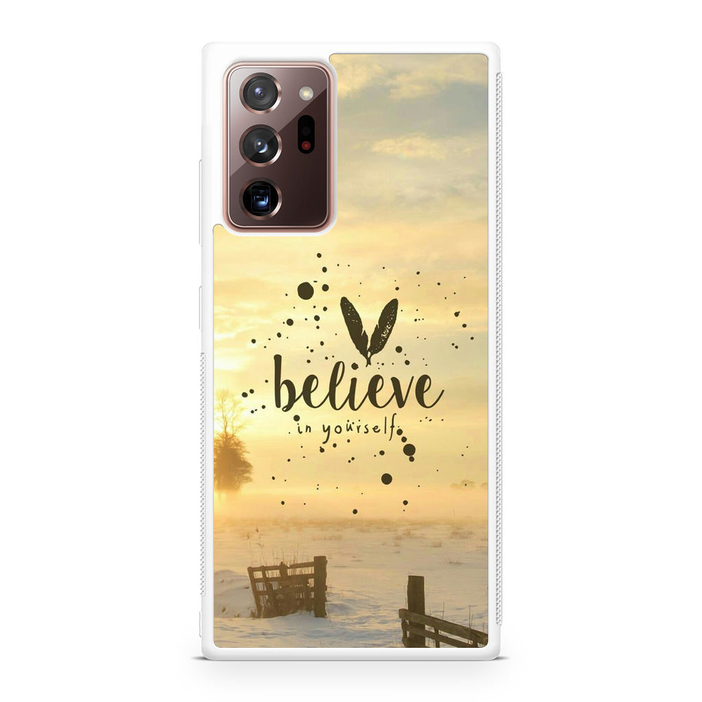 Believe in Yourself Galaxy Note 20 Ultra Case