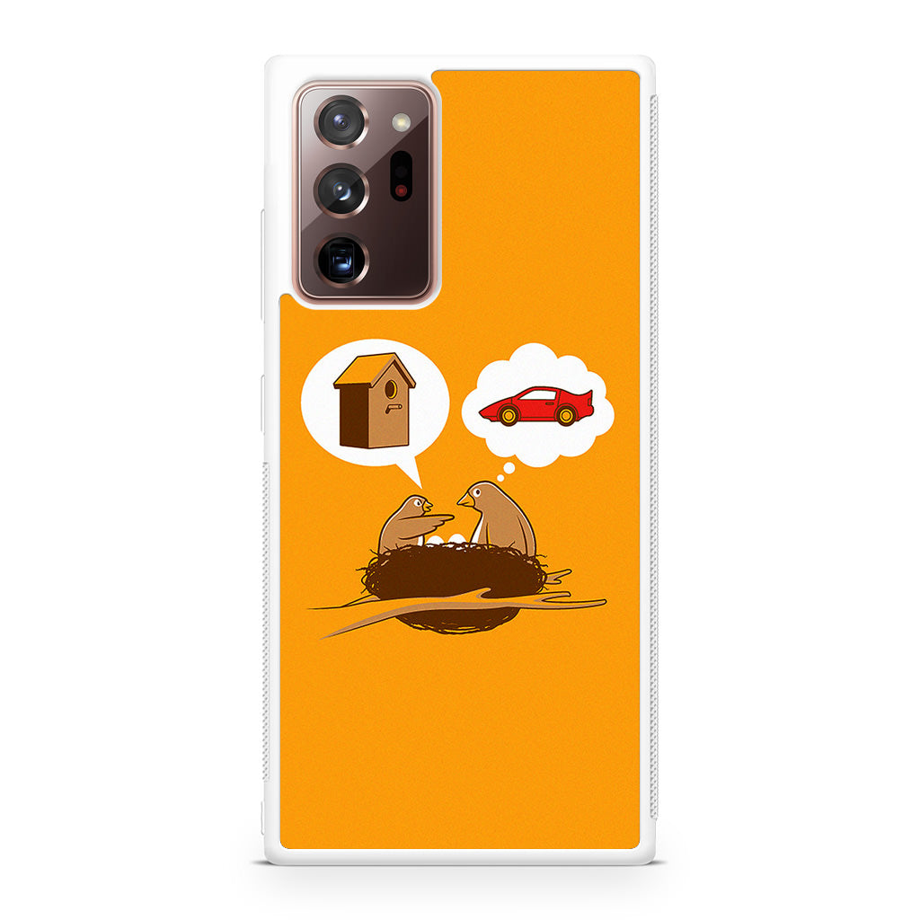 Bird Life Priorities Galaxy Note 20 Ultra Case