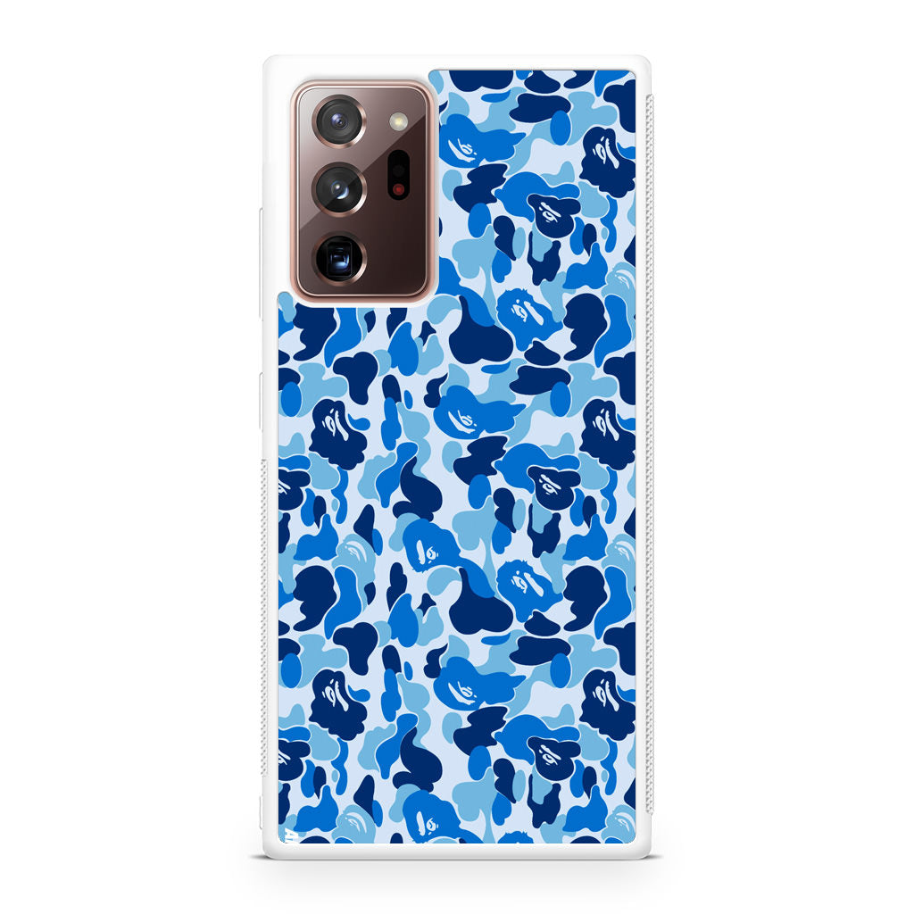 Blue Camo Galaxy Note 20 Ultra Case