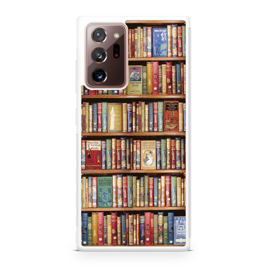 Bookshelf Library Galaxy Note 20 Ultra Case