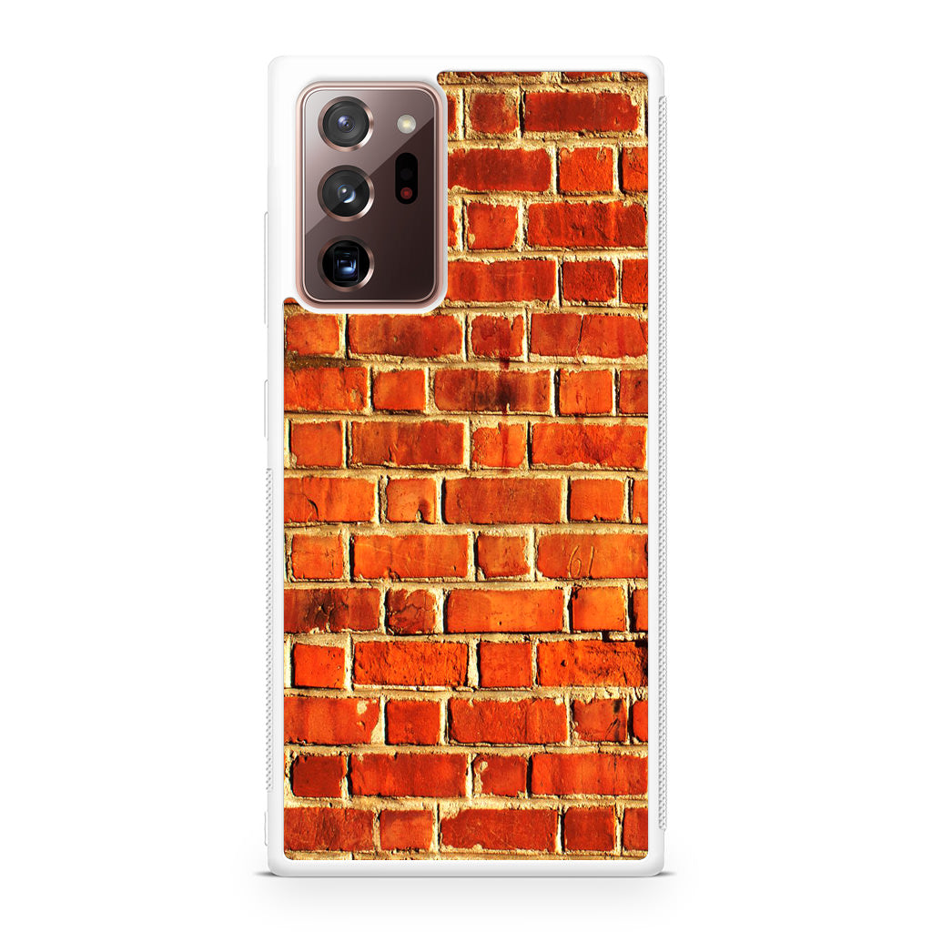 Brick Wall Pattern Galaxy Note 20 Ultra Case