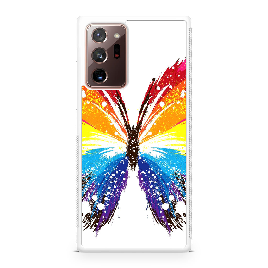 Butterfly Abstract Colorful Galaxy Note 20 Ultra Case