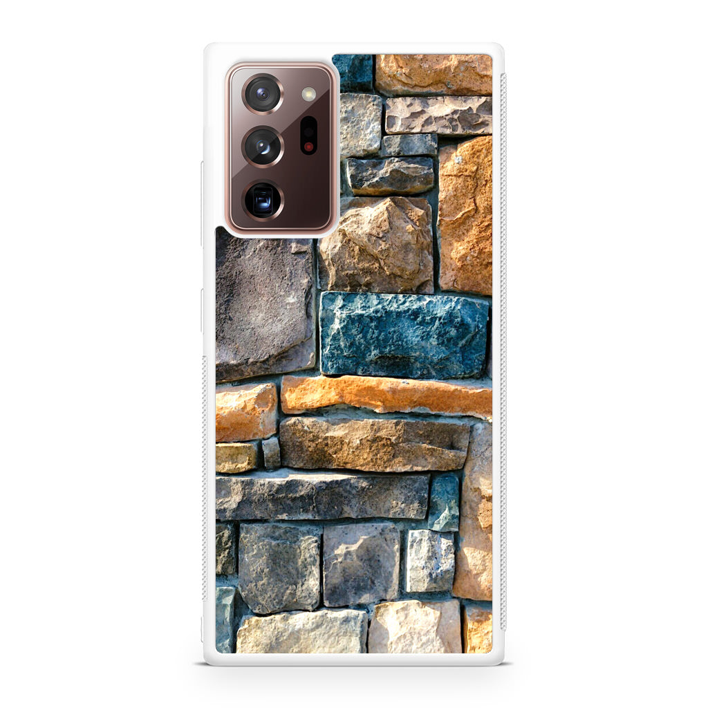 Colored Stone Piles Galaxy Note 20 Ultra Case