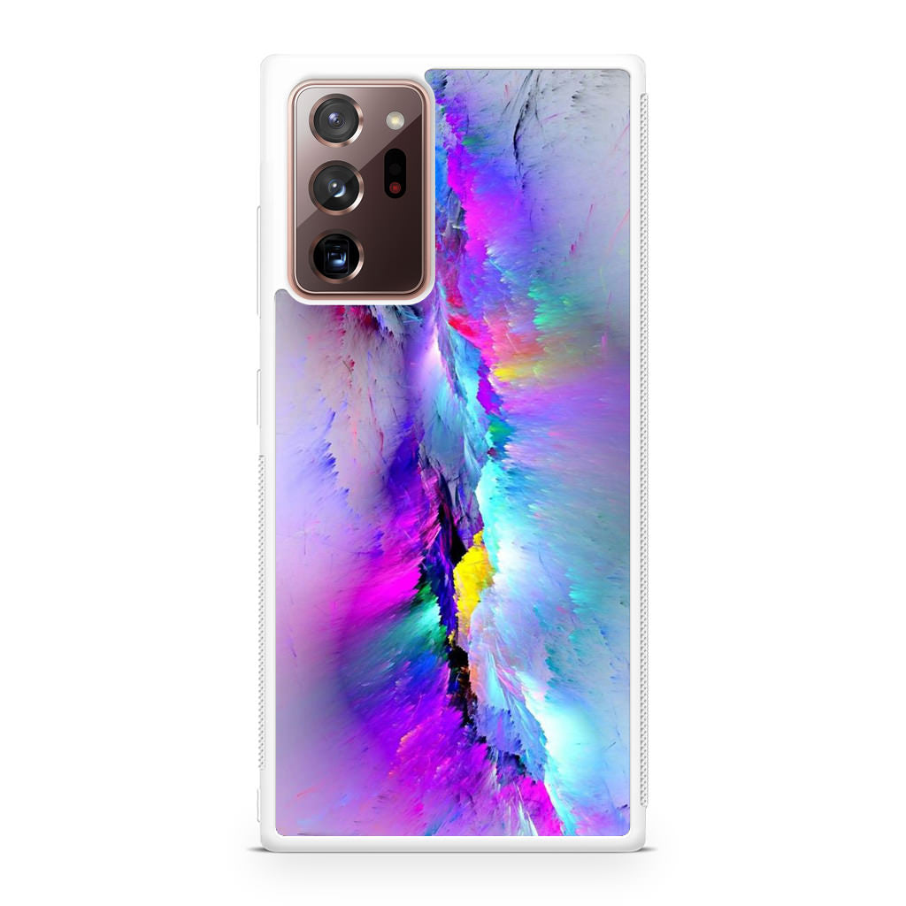 Colorful Abstract Smudges Galaxy Note 20 Ultra Case