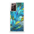 Colorful Art in Blue Galaxy Note 20 Ultra Case