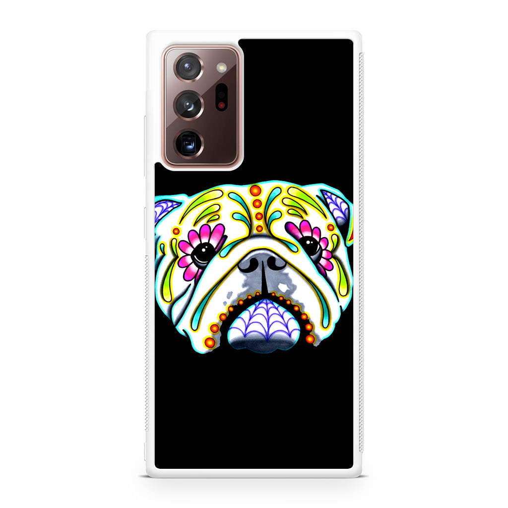 Colorful Bulldog Art Galaxy Note 20 Ultra Case