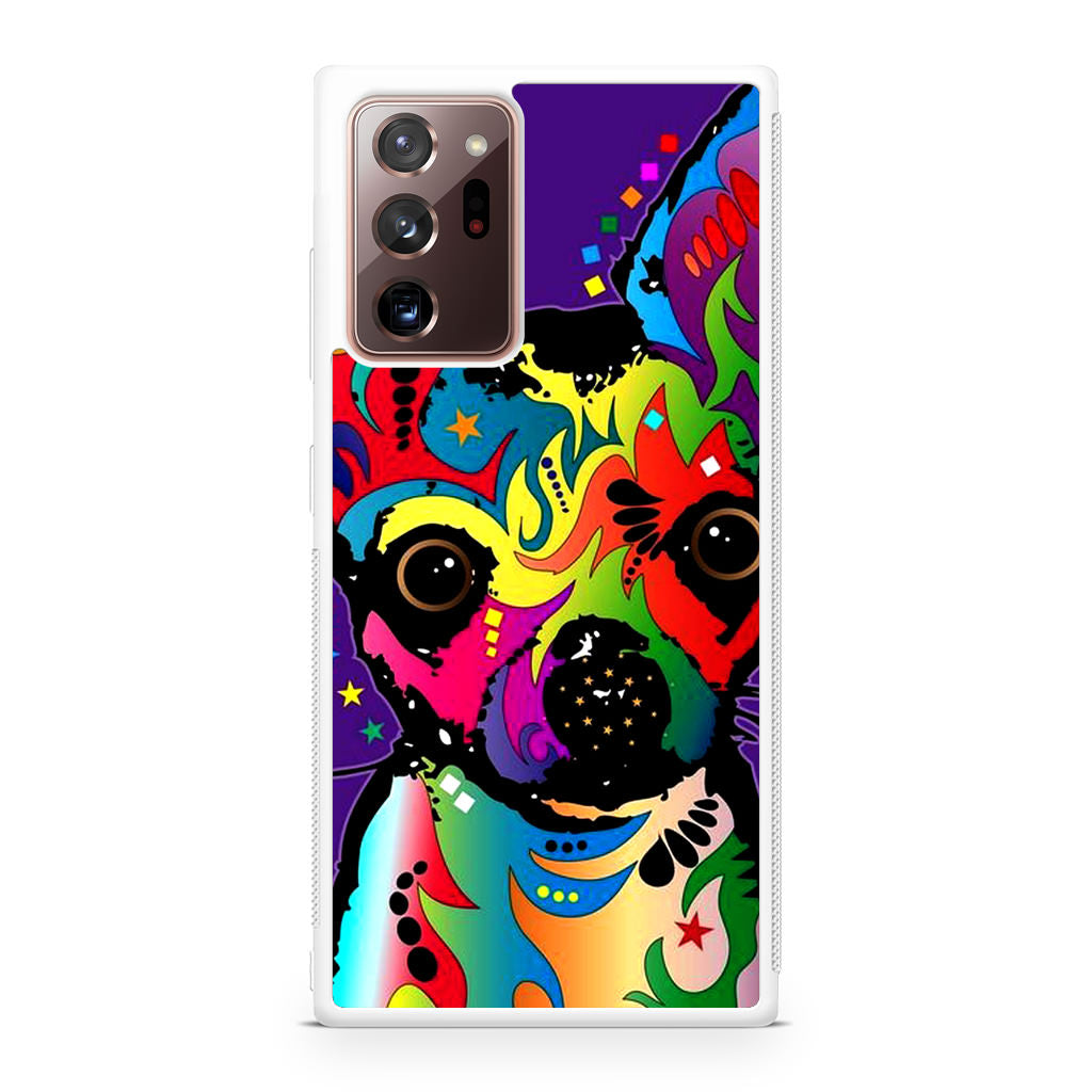 Colorful Chihuahua Galaxy Note 20 Ultra Case