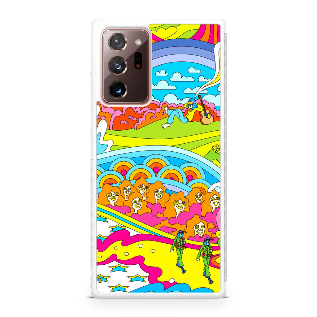 Colorful Doodle Galaxy Note 20 Ultra Case