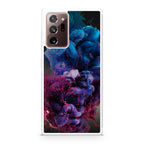 Colorful Dust Art on Black Galaxy Note 20 Ultra Case