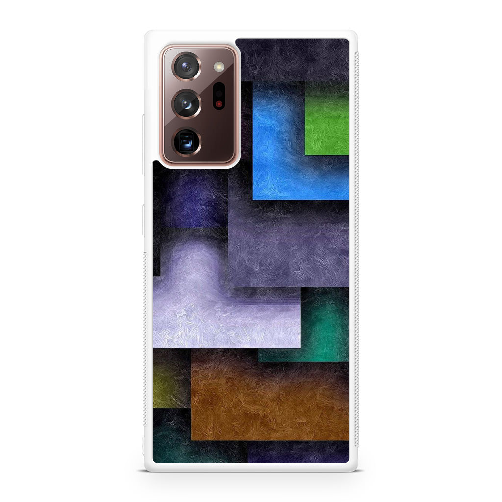 Colorful Rectangel Art Galaxy Note 20 Ultra Case