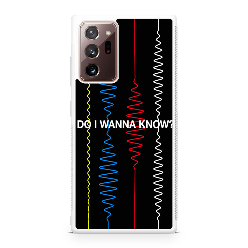 Do I Wanna Know Four Strings Galaxy Note 20 Ultra Case