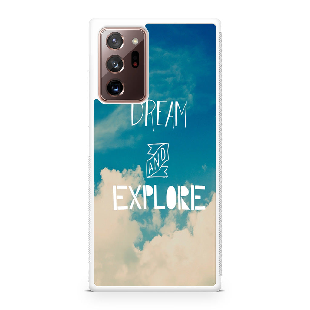 Dream and Explore Galaxy Note 20 Ultra Case