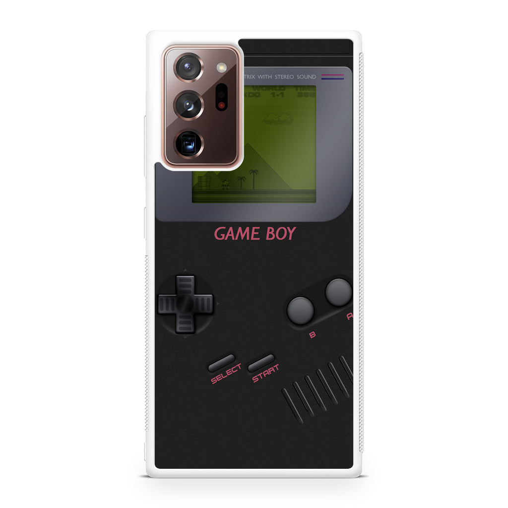Game Boy Black Model Galaxy Note 20 Ultra Case