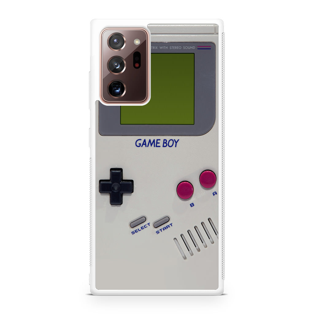 Game Boy Grey Model Galaxy Note 20 Ultra Case