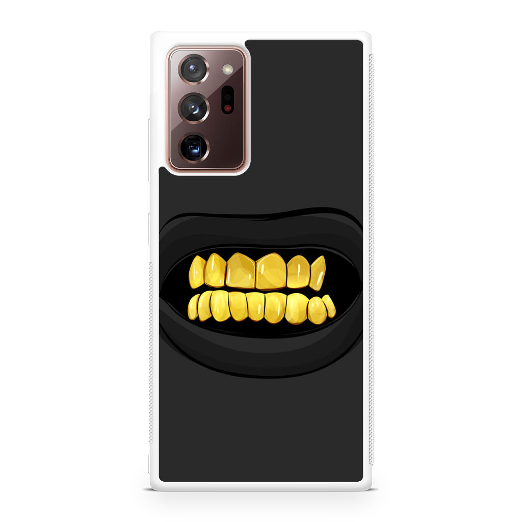 Gold Grillz Galaxy Note 20 Ultra Case