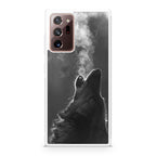 Howling Wolves Black and White Galaxy Note 20 Ultra Case