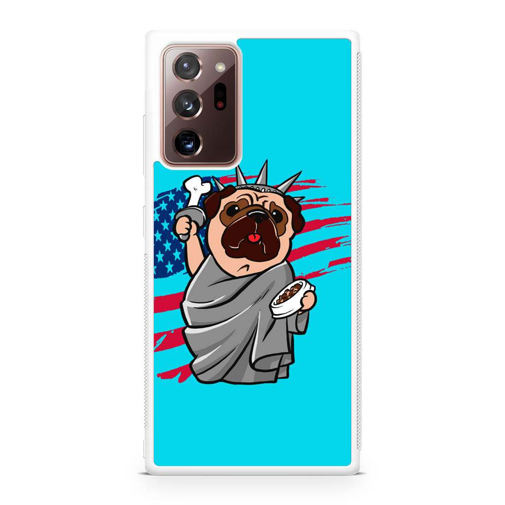 Independence Day Pug Galaxy Note 20 Ultra Case