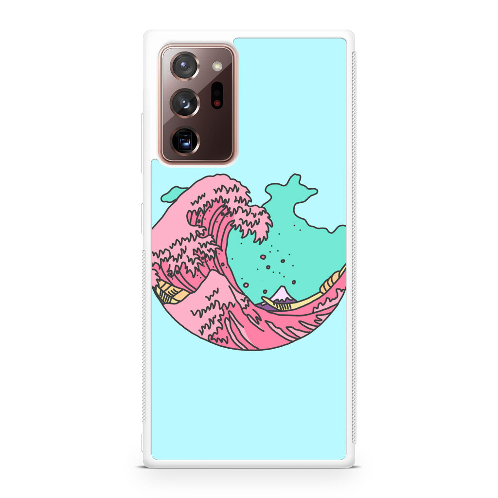 Japanese Pastel Wave Galaxy Note 20 Ultra Case