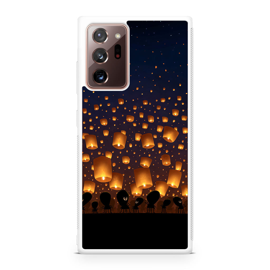 Lanterns Light Galaxy Note 20 Ultra Case