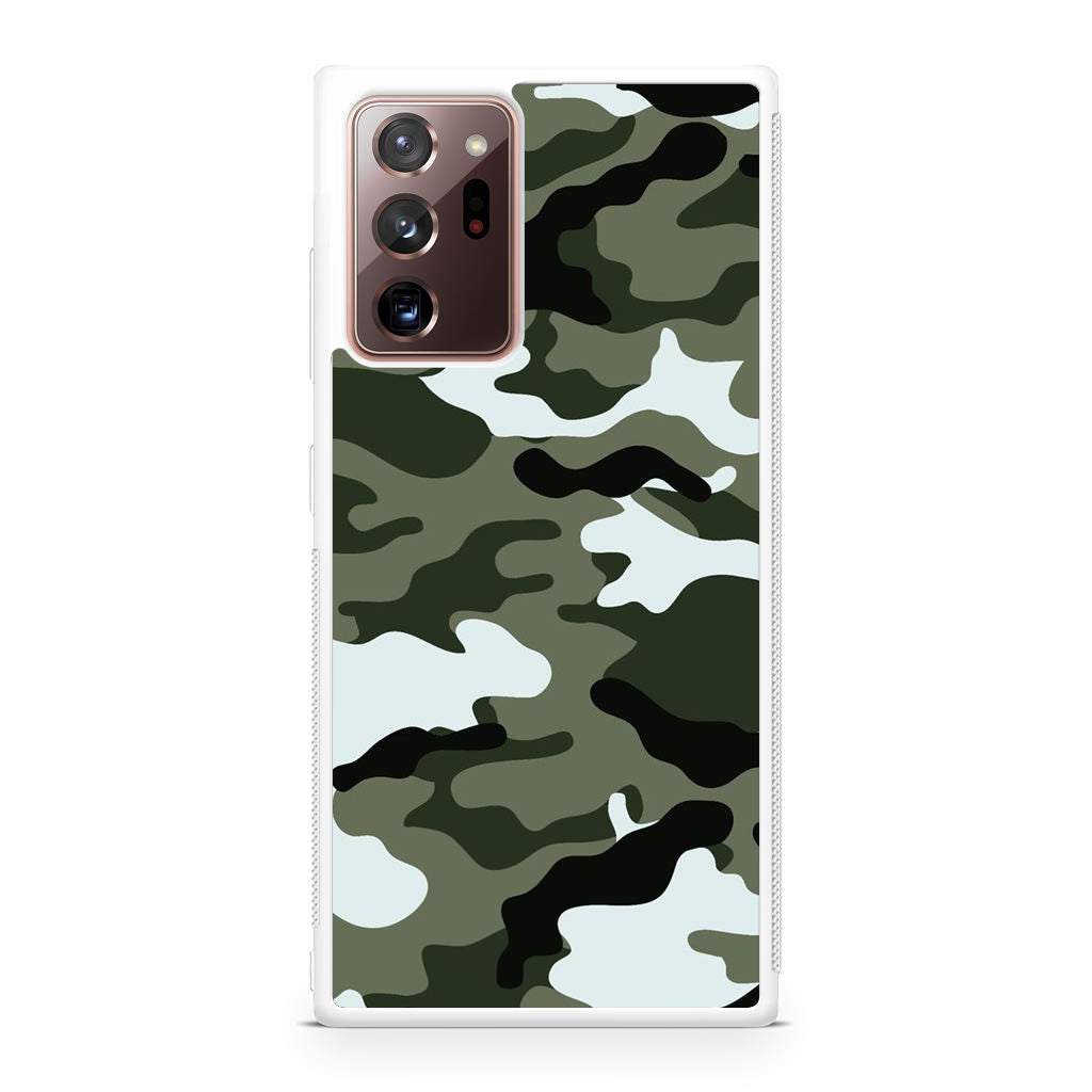 Military Green Camo Galaxy Note 20 Ultra Case