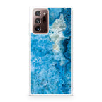 Navy Blue Marble Galaxy Note 20 Ultra Case