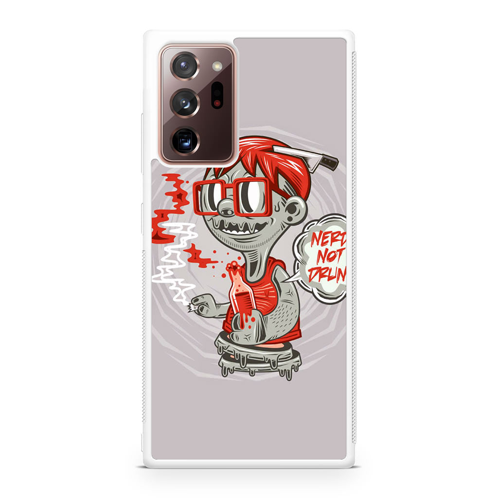 Nerd Not Drunk Zombie Galaxy Note 20 Ultra Case