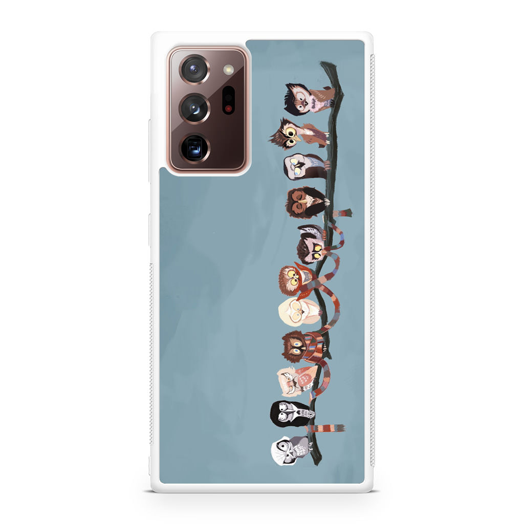 Owls on The Branch Galaxy Note 20 Ultra Case