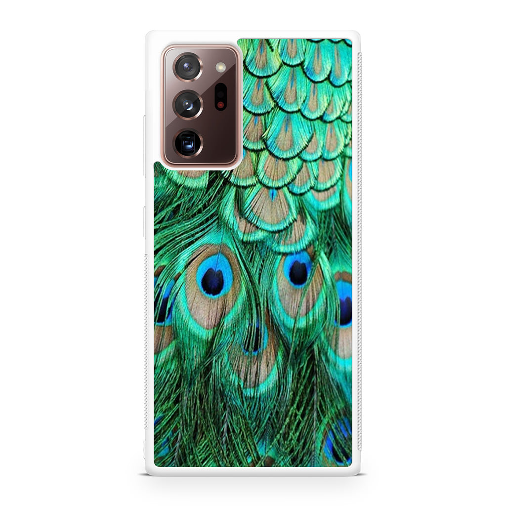 Peacock Feather Galaxy Note 20 Ultra Case