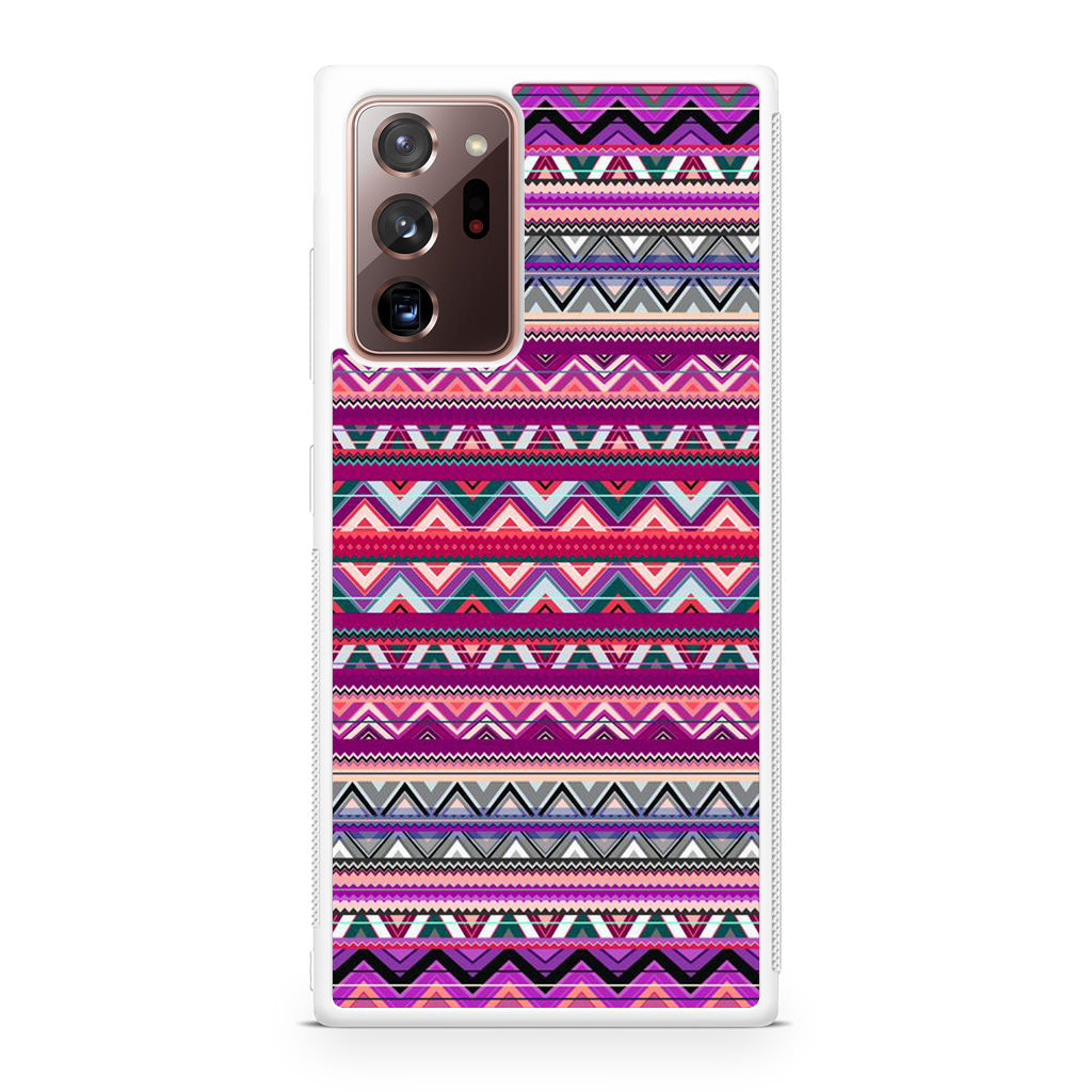 Purple Aztec Art Galaxy Note 20 Ultra Case