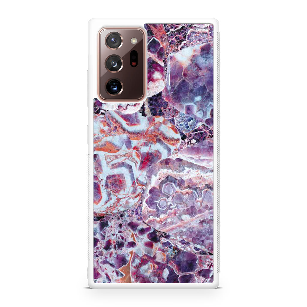 Purple Marble Galaxy Note 20 Ultra Case