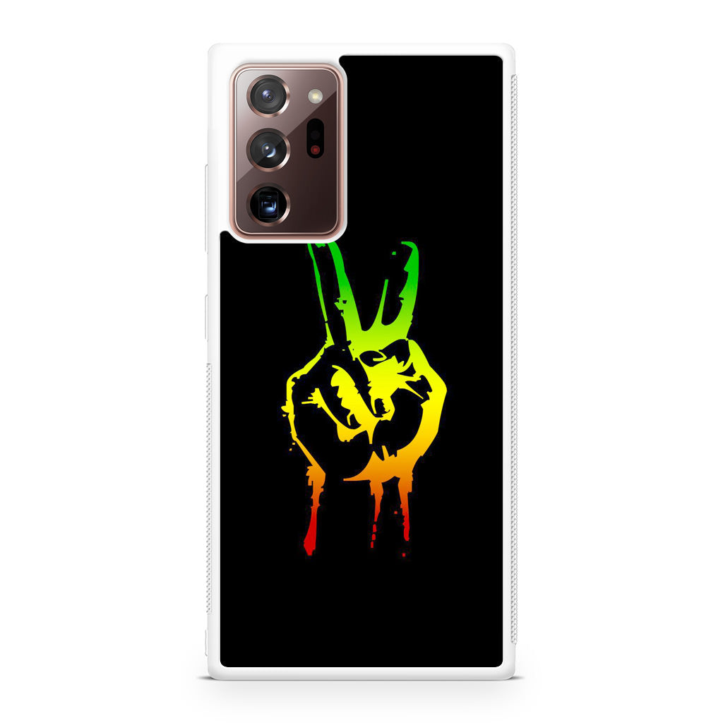 Reggae Peace Galaxy Note 20 Ultra Case